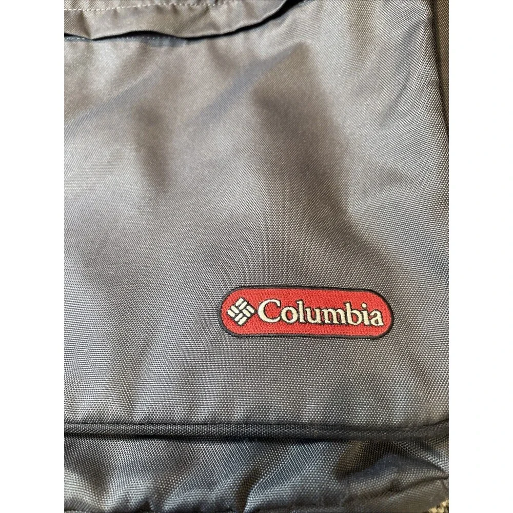 Columbia Messenger Bag Adjustable Strap Nylon Lightweight Laptop Fit